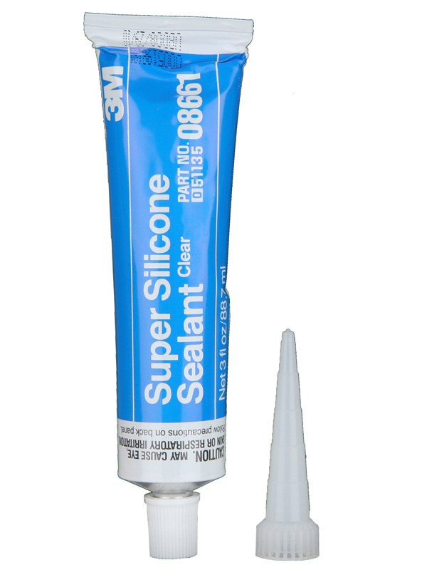 3M™ Clear Silicone Sealant  3 Ounce