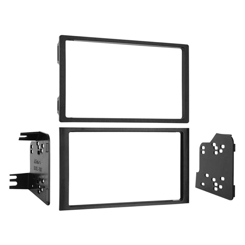 CACHÉ KIT310 Bundle with Car Stereo Installation Kit for 2003 2005 Honda Pilot WithRadio in Upper Dash in Dash Mounting Kit for Single Double Din Radio Receivers 3 Item 
