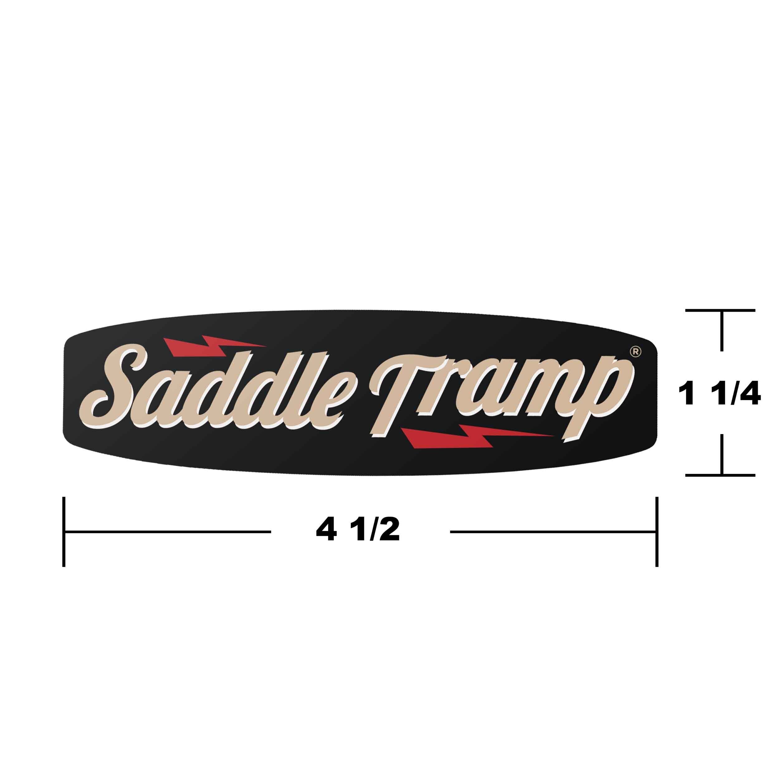 SaddleTramp Metal Logo