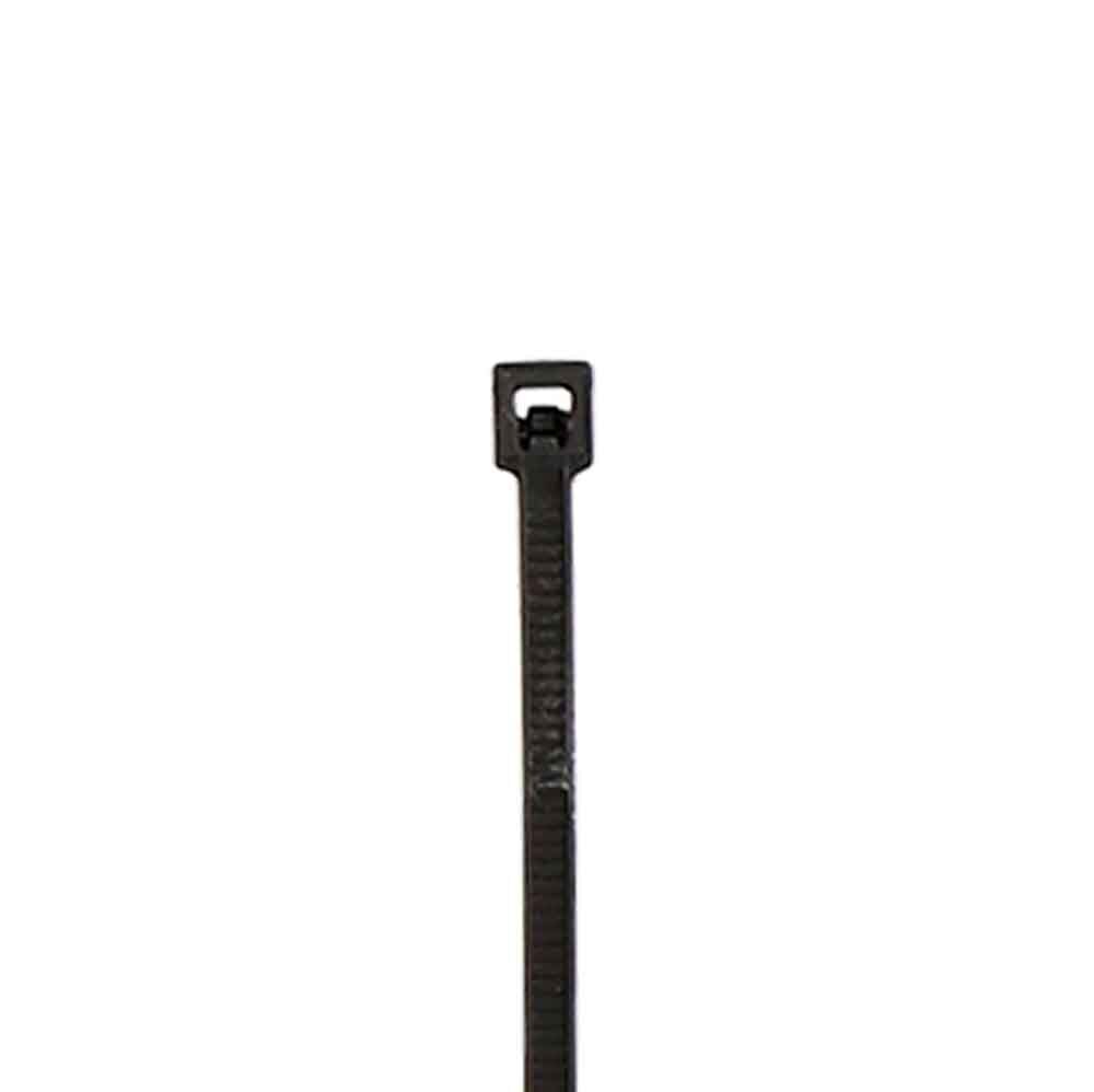 Metra Install Bay BCT8S 8 Inch Long Black Colored Thin Cable Tie 100 Pcs Package 