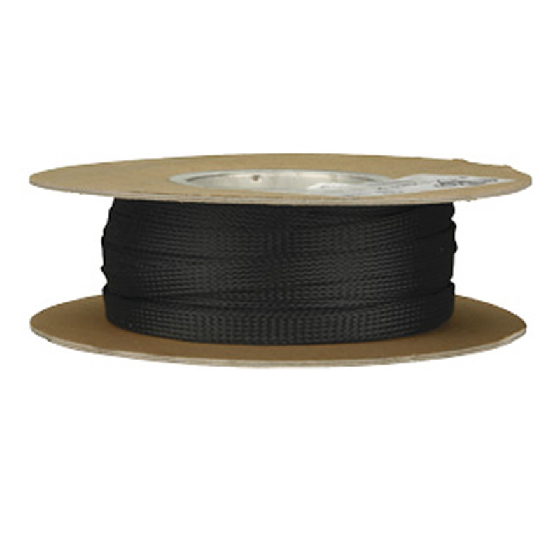 1/2in Expandable Sleeving Black - 100 Feet
