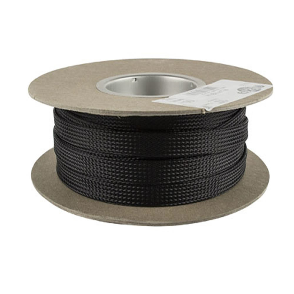 1/8in Expandable Sleeving Black - 225 Feet