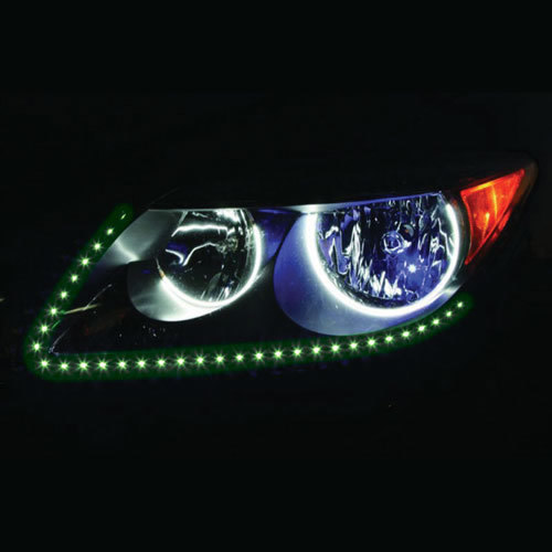 Side View Green Light Strips - 24 Inch, 60 LED, Pair, Retail