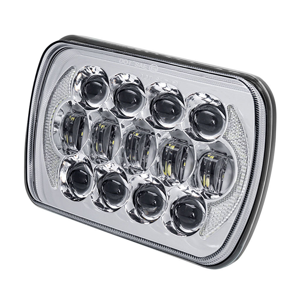 LED Light with Silver Face - 5"x7", 17 LED