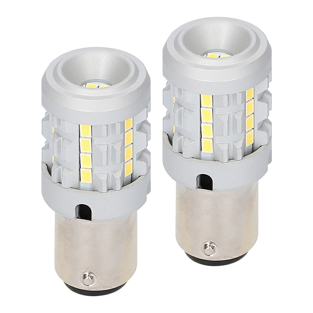1157 White Bulbs with Integrated Internal CANBUS System - 2-Pack