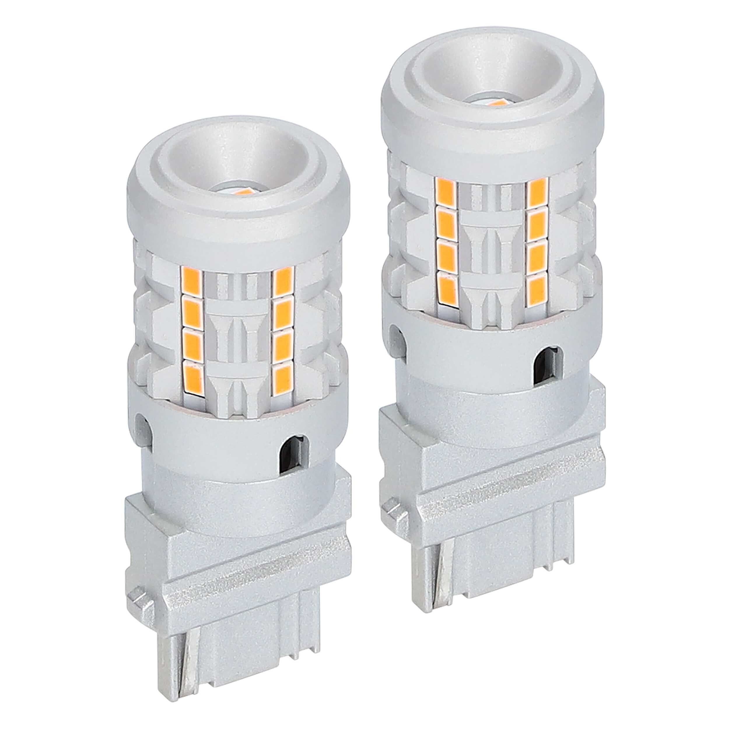 3156 Amber Bulbs with Integrated Internal CANBUS System - 2-Pack