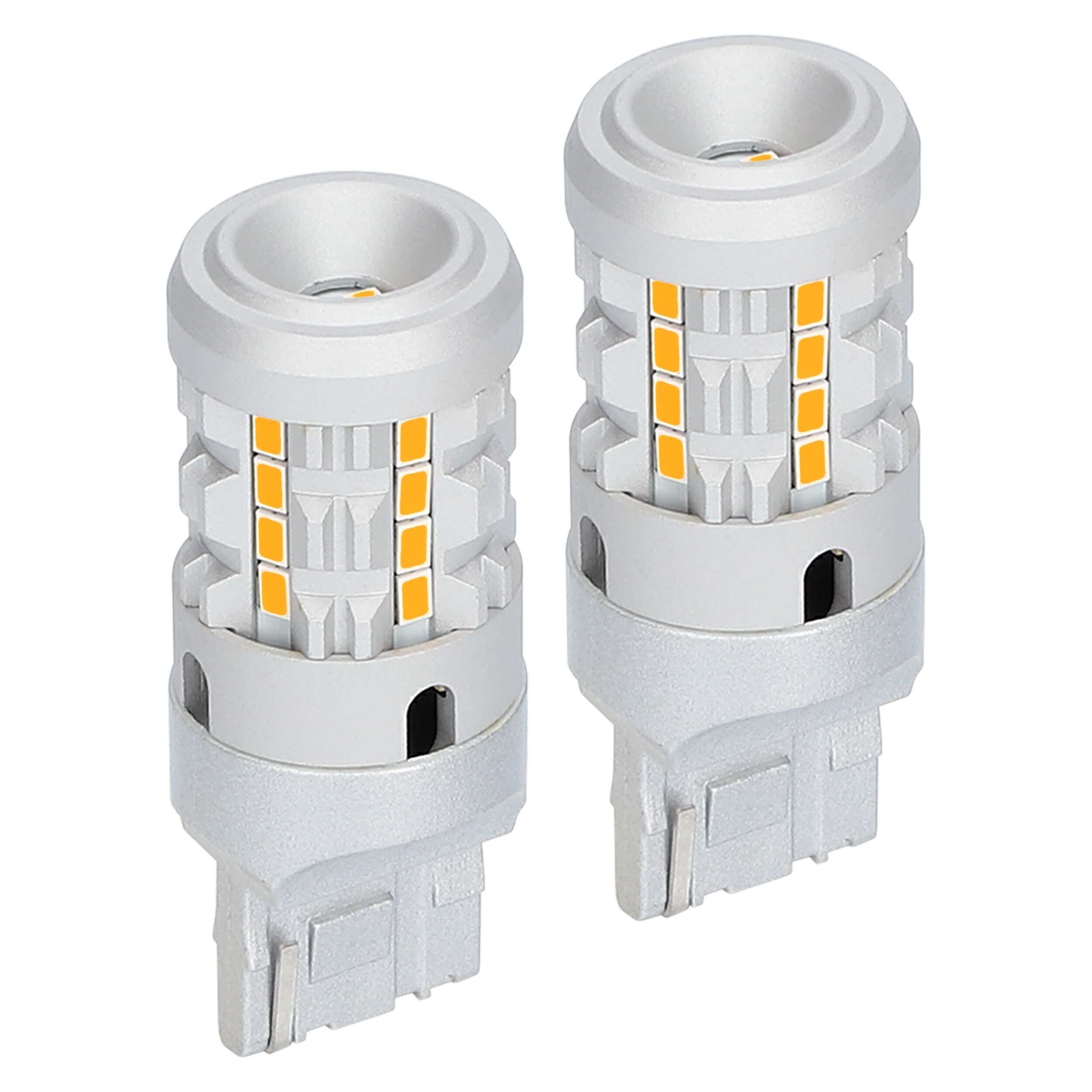 7440 Amber Bulbs with Integrated Internal CANBUS System - 2-Pack