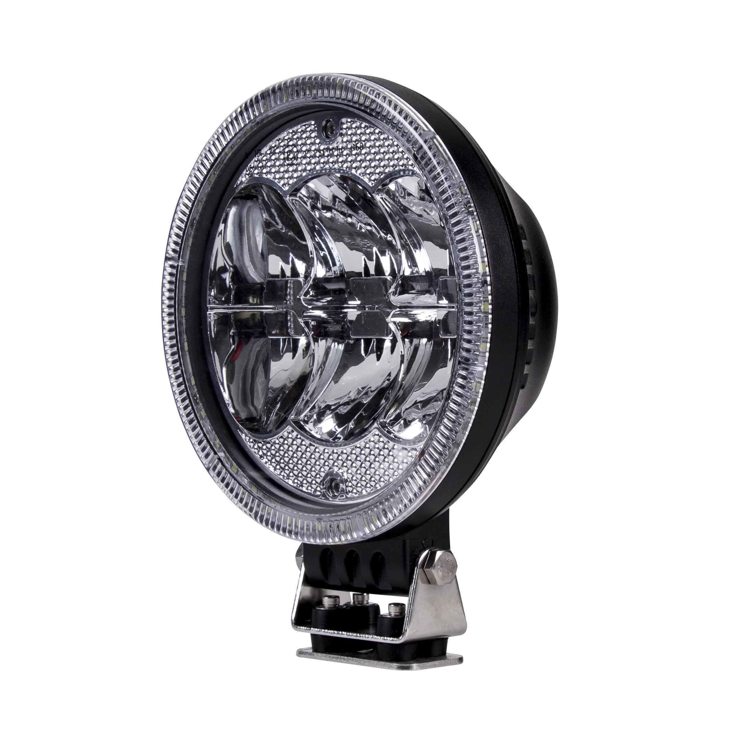 Round Driving Light - 7 Inch, 6 LED
