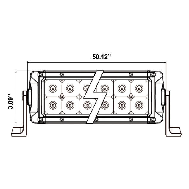 50 Sport Double Row LED Light Bar – GGLighting
