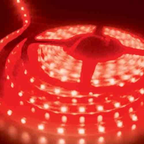 5050 Red Light Strip - 5 Meter, 60 LED, Bulk