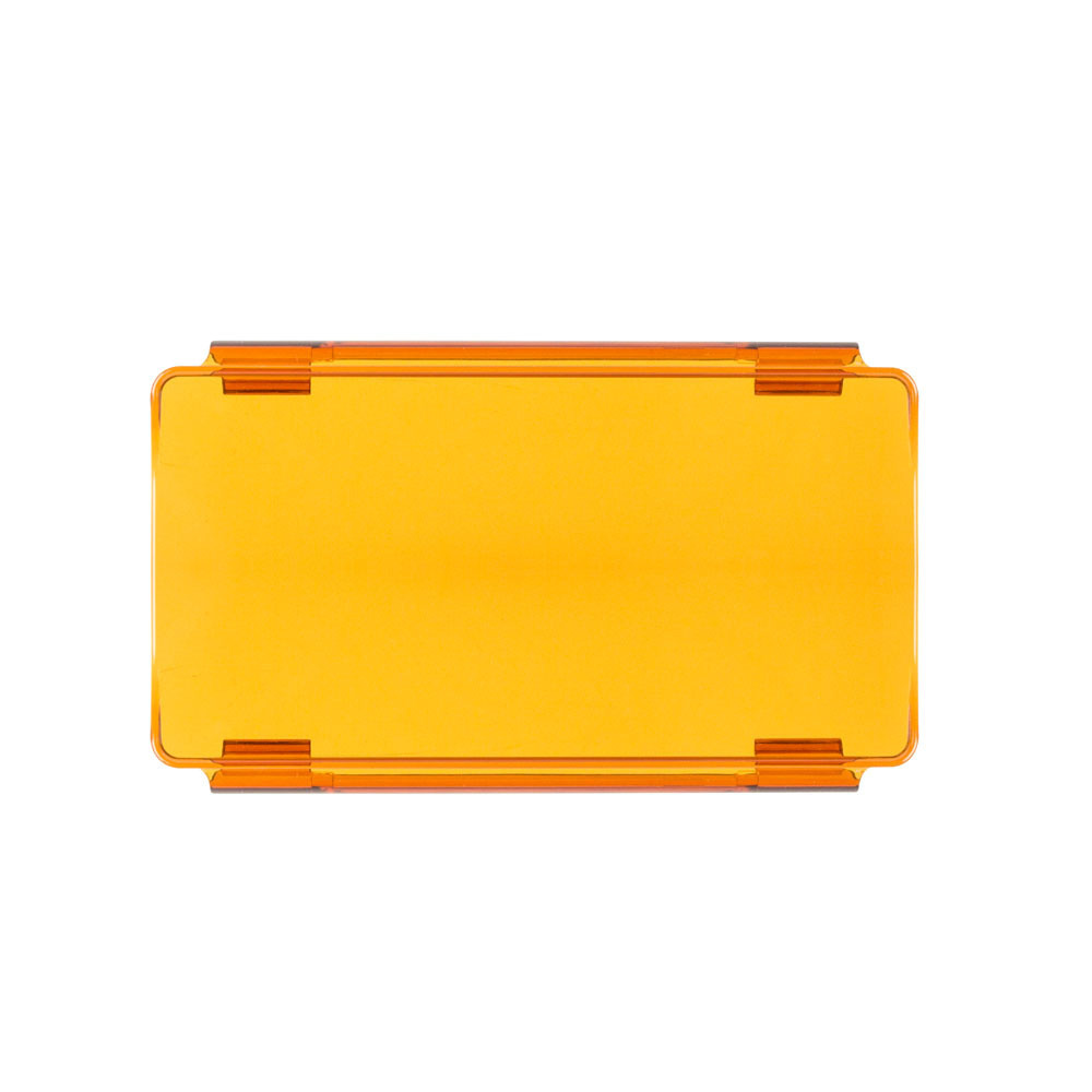 Amber Protective Lens Cover for Straight Lightbars - 6 Inch