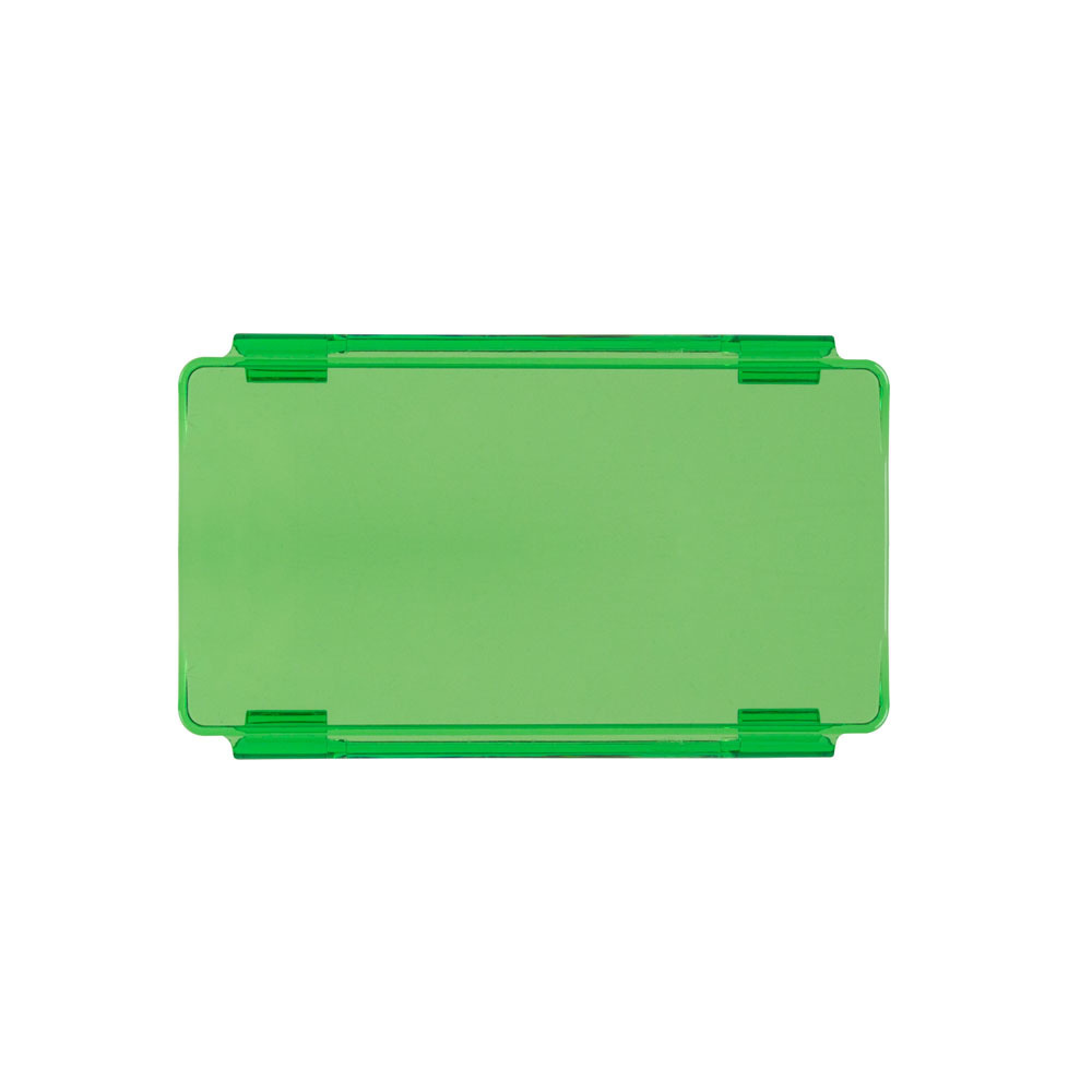 Green Protective Lens Cover for Straight Light Bars - 6 Inch