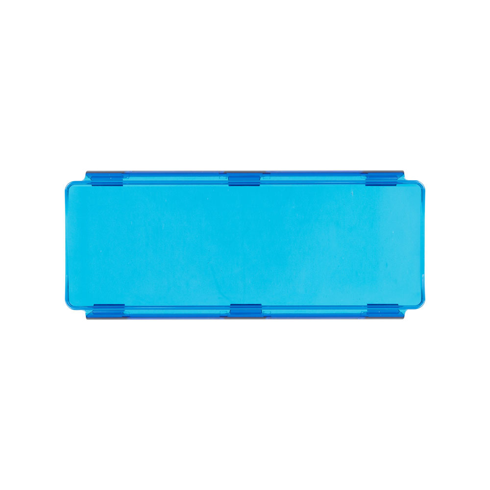 Blue Protective Lens Cover for Straight Light Bars - 8 Inch
