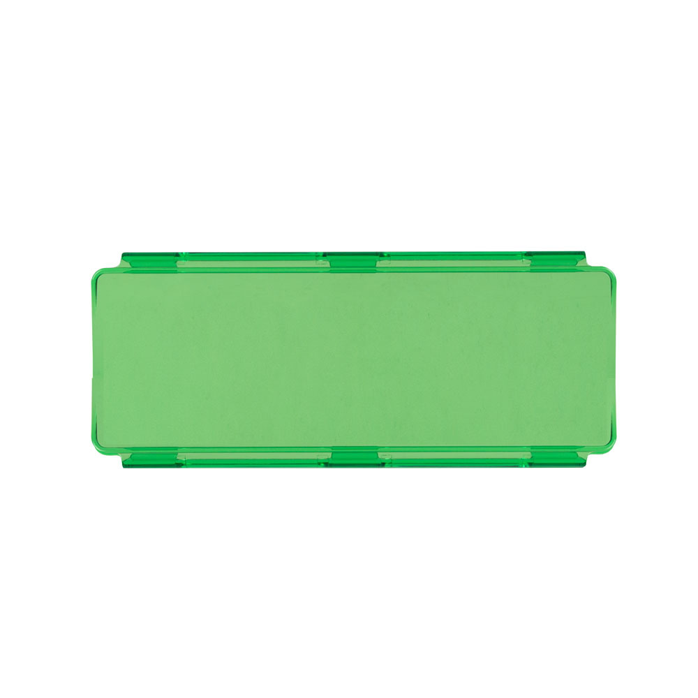 Green Protective Lens Cover for Straight Lightbars - 8 Inch