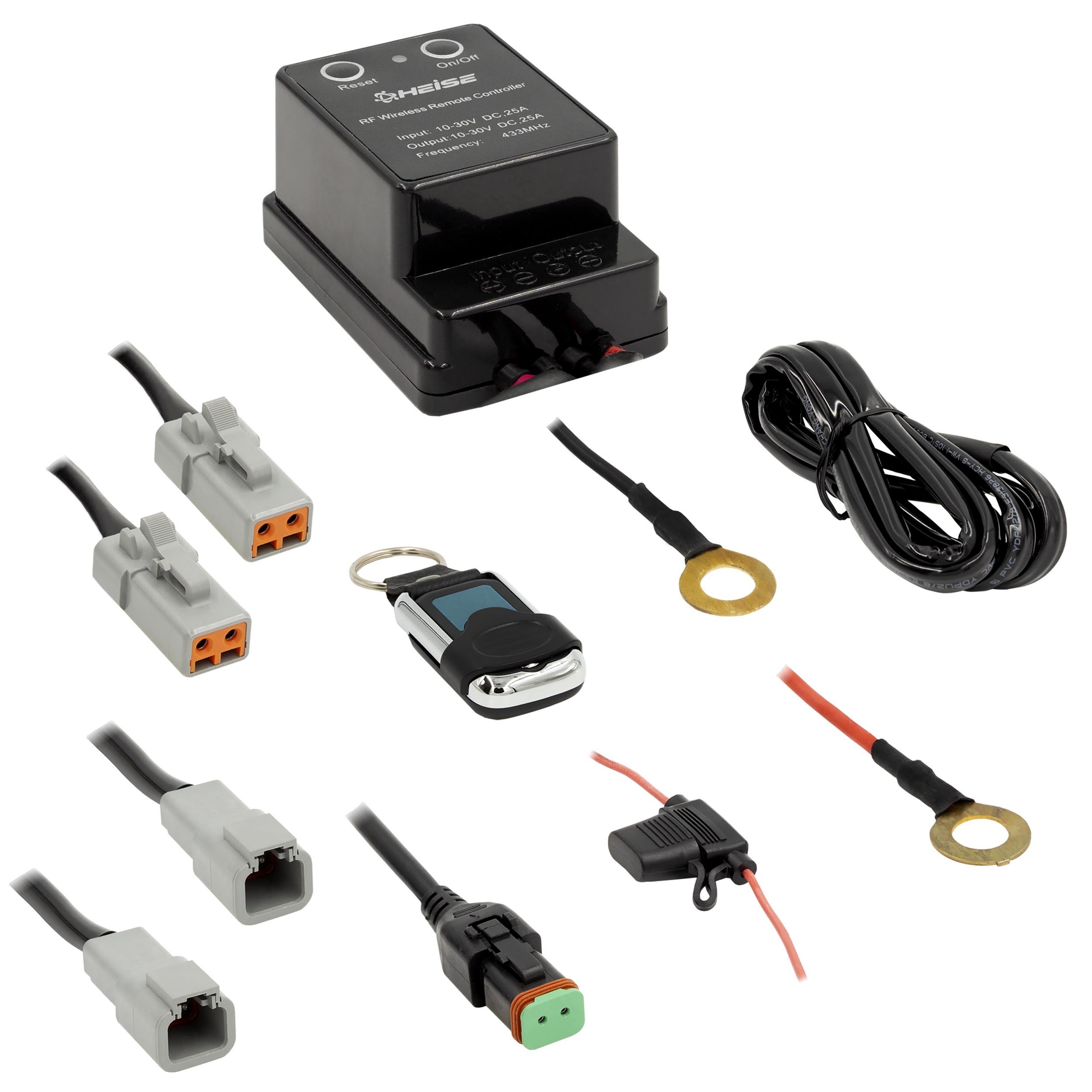 Wireless RF Remote Control and Relay Harness