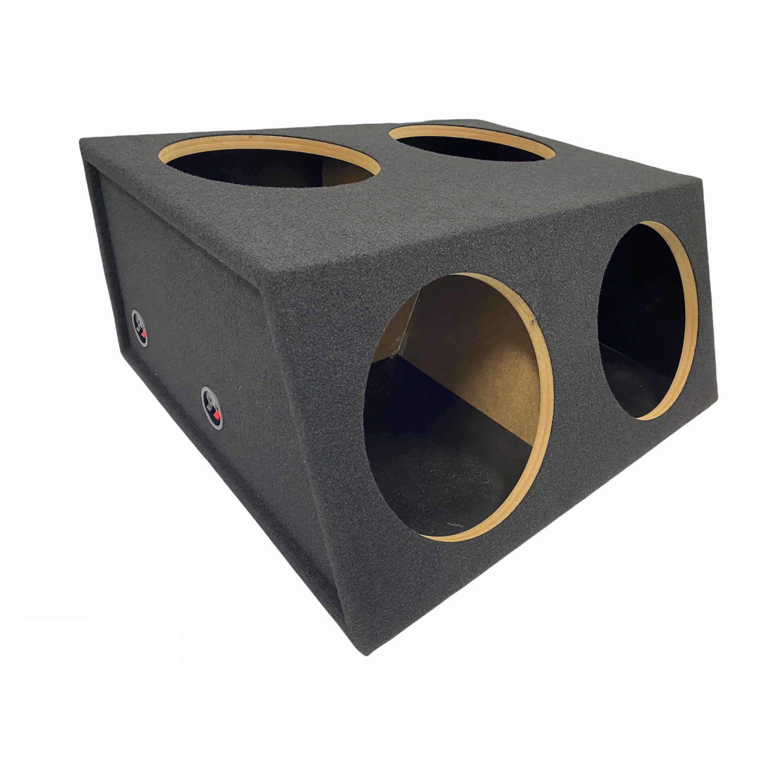 Speaker Enclosure - Carpet Quad 12" Sealed Angle Front Baffle