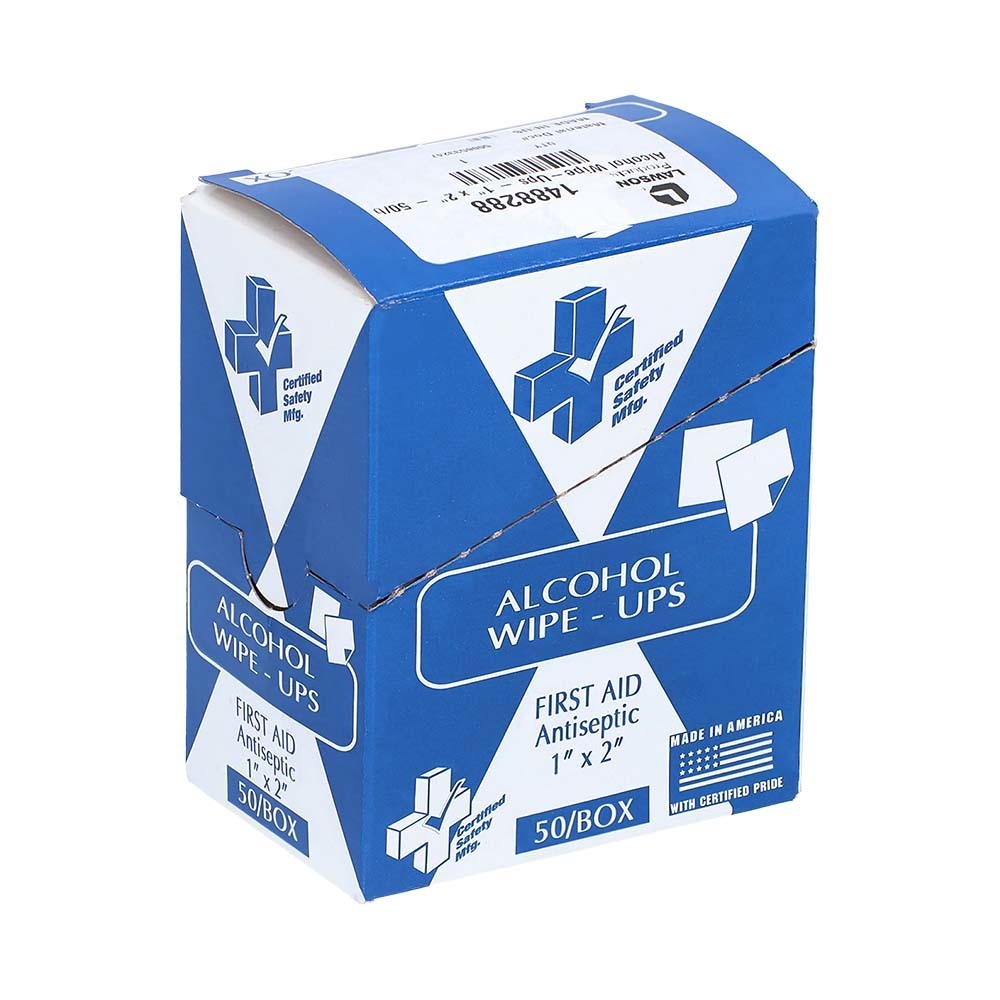 Alcohol Wipes - Box of 50