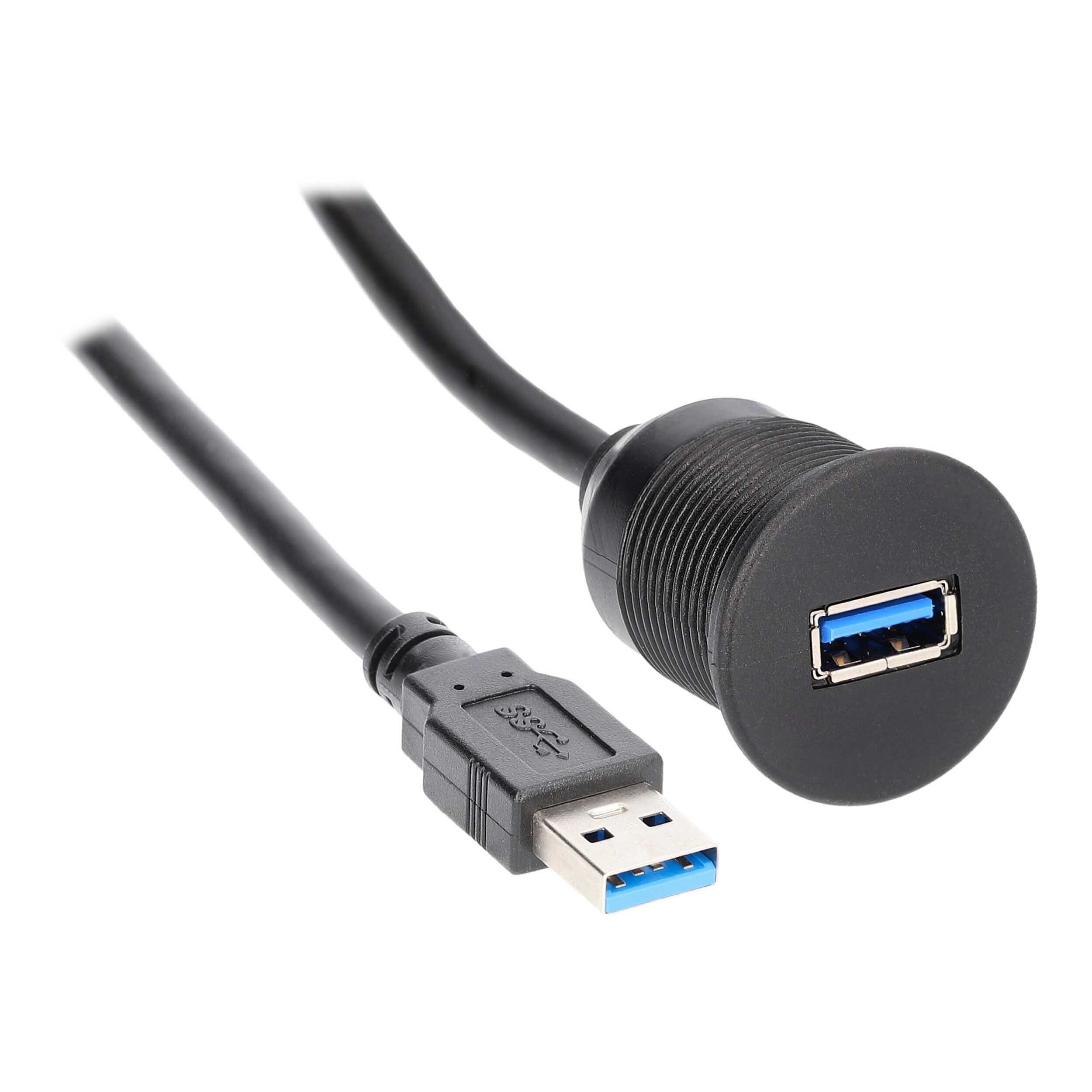 USB 3.0 Charge And Data Flush Mount - Retail Pack