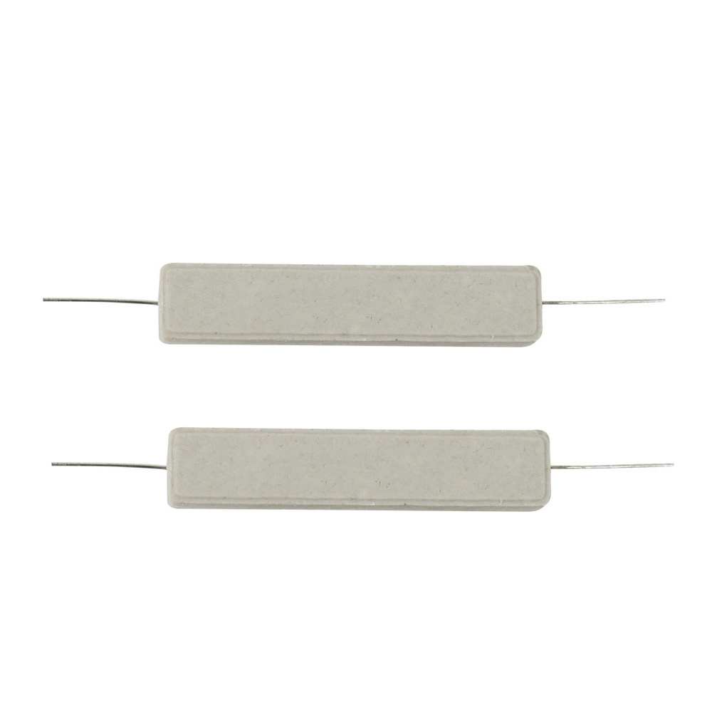 2 OHM 25W 5% Tolerance Wirewound Sand Cast Resistor - 2 Pack