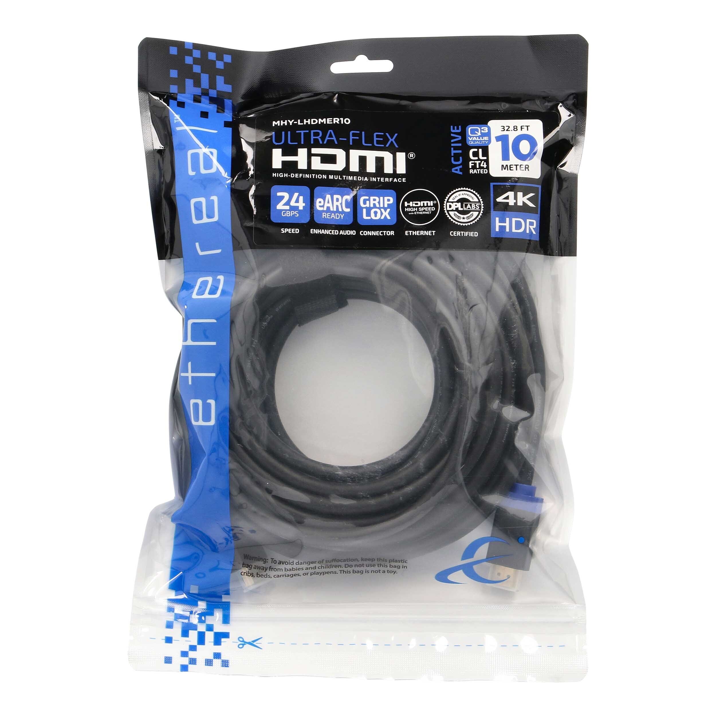 10 Meter (32.8 FT) High Speed HDMI Cable with Ethernet