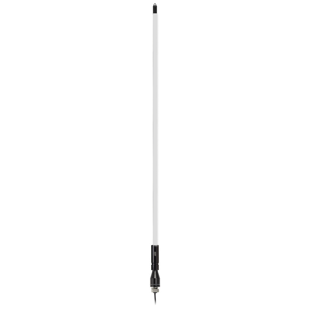 White Fiber Optic Whip Antenna - 4 Ft