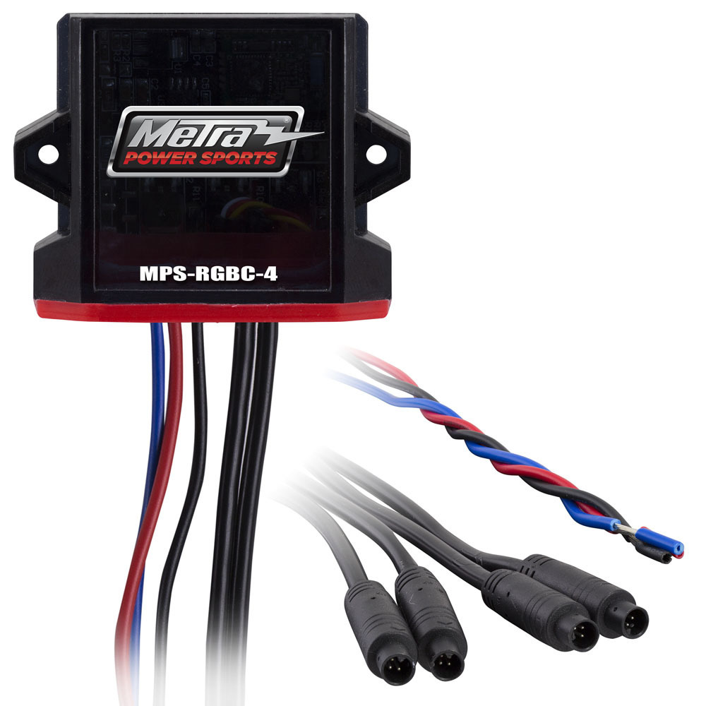 METRA Powersports App Controlled Waterproof RGB LED Controller for sale online 