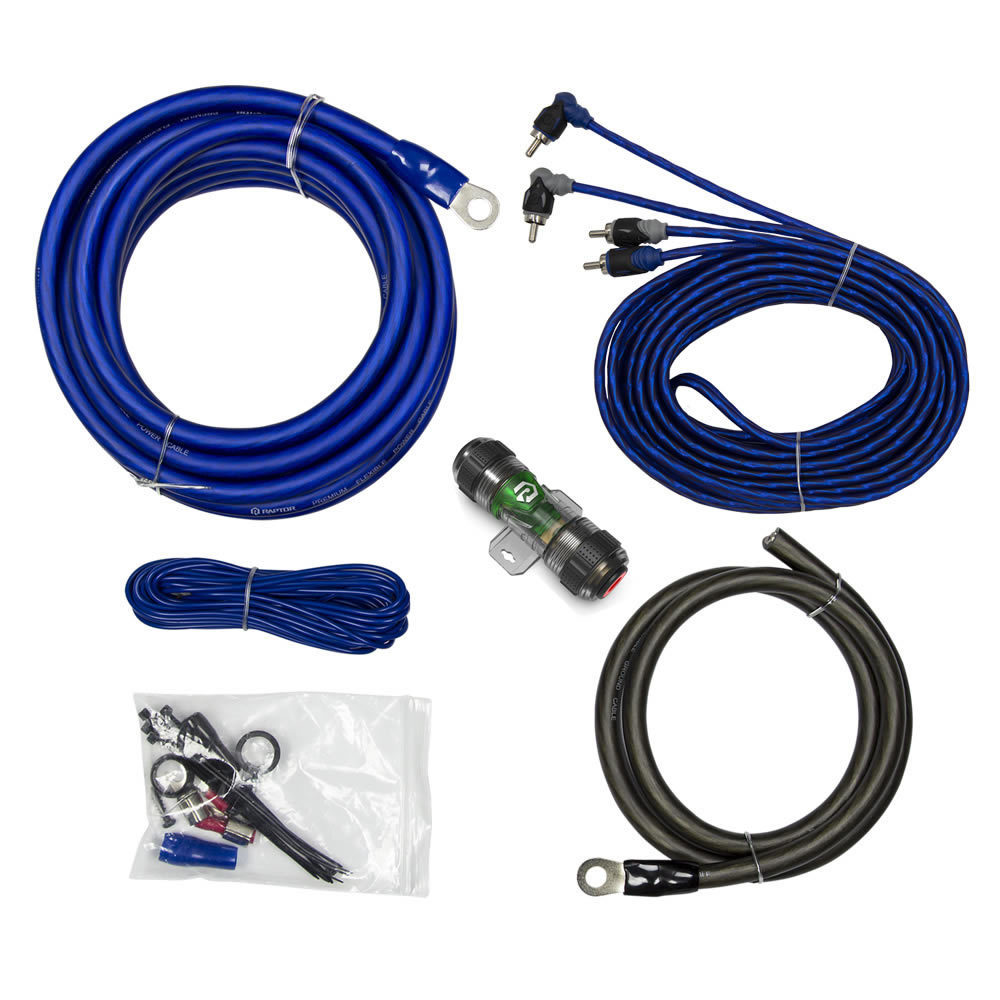 950W 4 AWG Amp Kit with RCA Cable - Mid Series