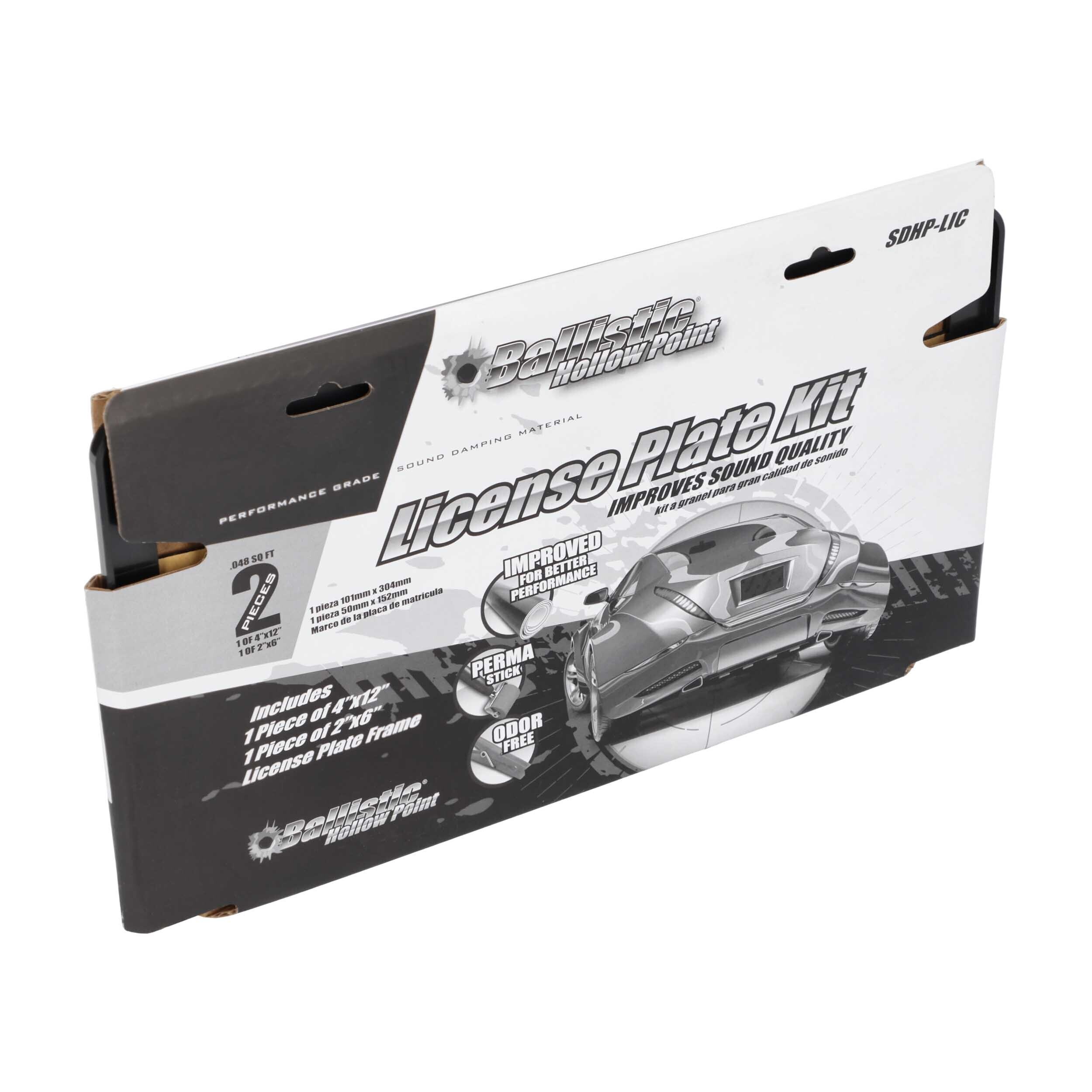 LICENSE PLATE KIT - Hollow Point Series