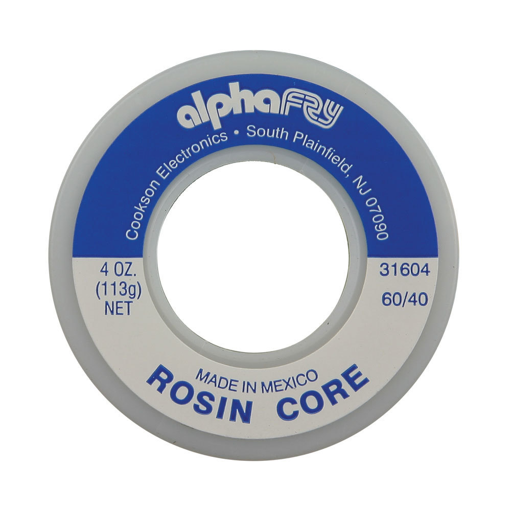 .062 Rosin Core Solder - .25 lb Spool 60/40