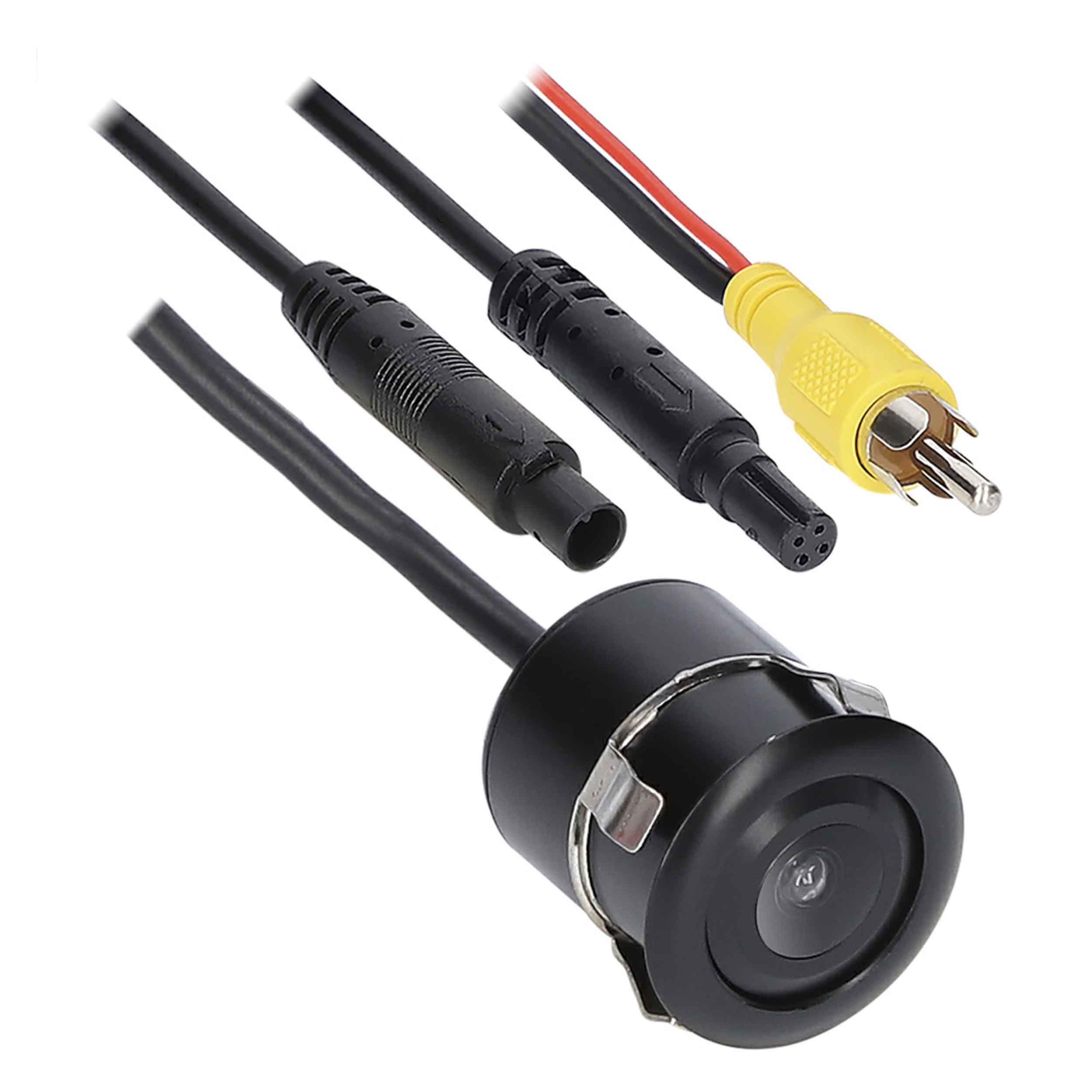 Details about   Auto Rear View Camera 360 Degree Adjustable Angle Flush Mount 22mm Hole Drilling 
