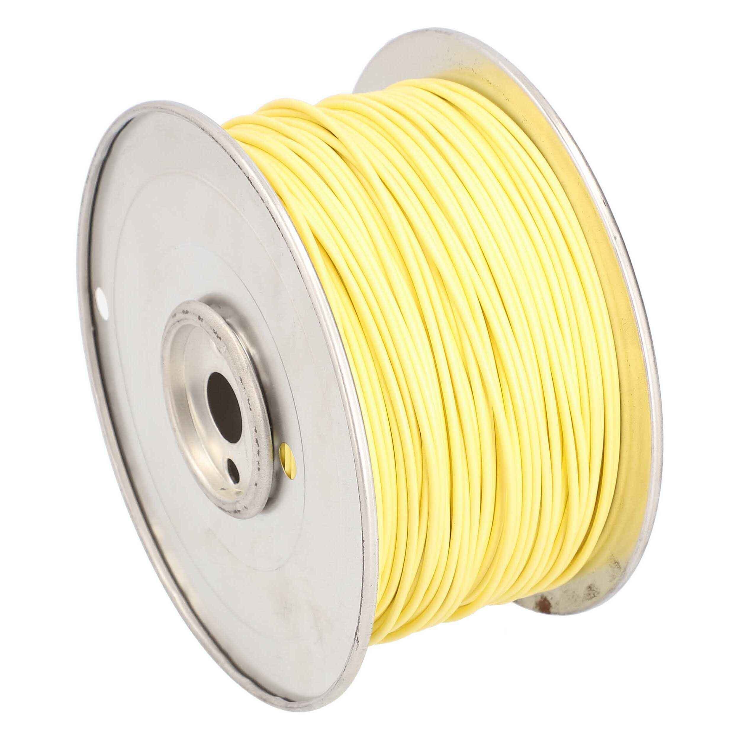 16 GA US GPT ALL COPPER PRIMARY WIRE YELLOW - Coil of 500 FT