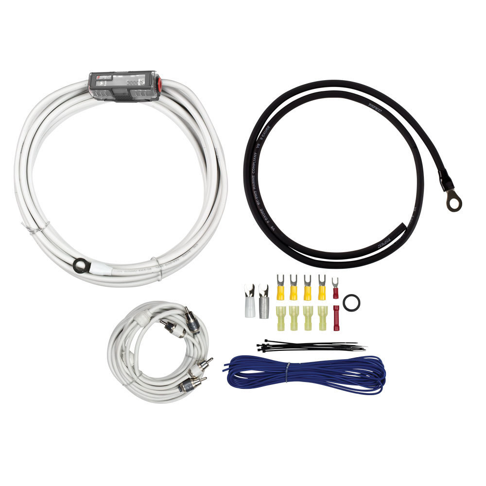 v10 8 AWG Amp Kit - 800 W with RCA Cable