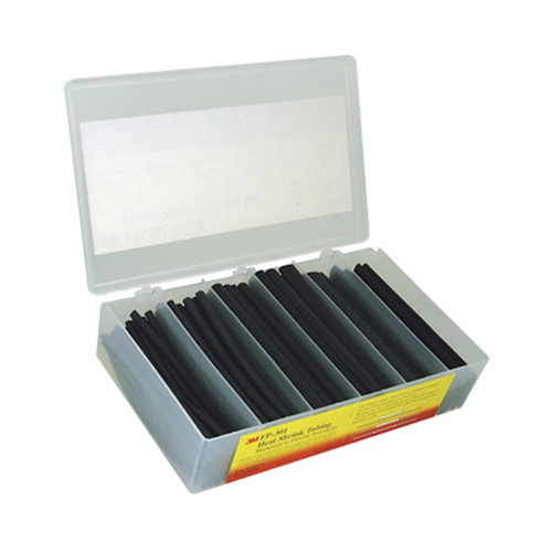 3M™ Heat Shrink Tubing - 6 sizes - 102 Pieces
