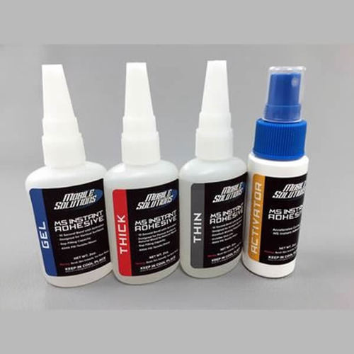 MS Instant Adhesive 4 Piece Kit