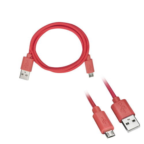 3 Foot Replacement Micro B Cables - Red