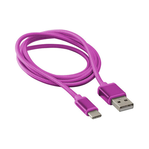 USB-C Replacement Cable- 3 Ft, Pink