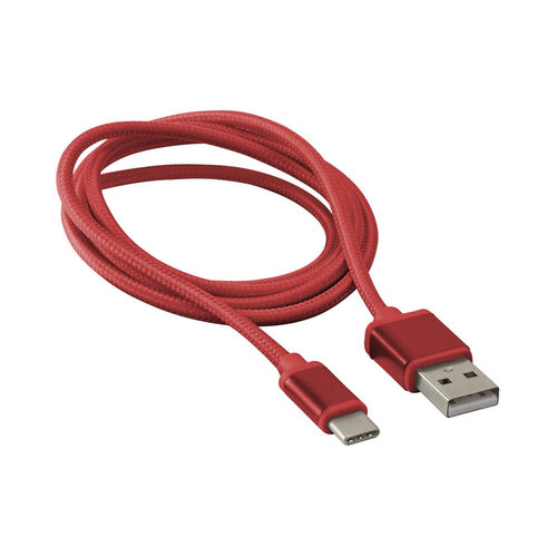 USB-C Replacement Cable - 3 Ft, Red