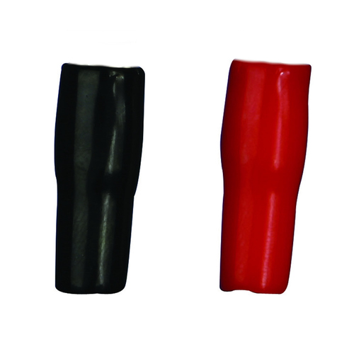 Boots for Ring Terminals - 1 GA Red and Black - 50PK