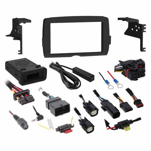 Metra 95-9700 Double DIN Dash Kit for Select 2014-Up Harley-Davidson Motorcycles 
