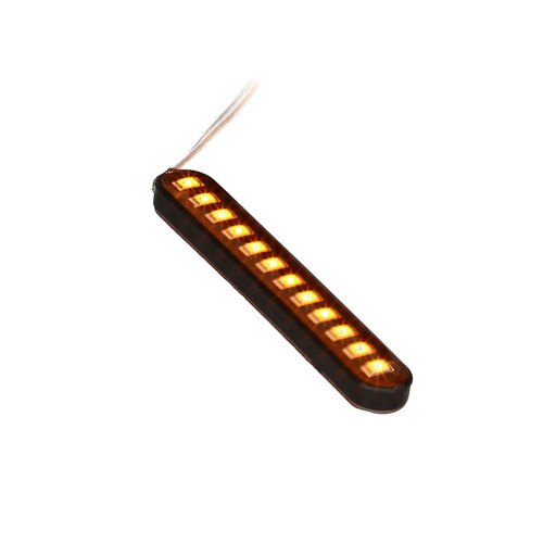 Amber Sequential Turn Signal - 3 Inch, 12 LED, Set of 2