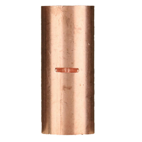 Copper Uninsulated Butt Connector 1/0 Gauge Package of 10