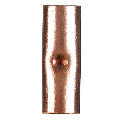 Copper Uninsulated Butt Connector 2/0 Gauge Package of 10