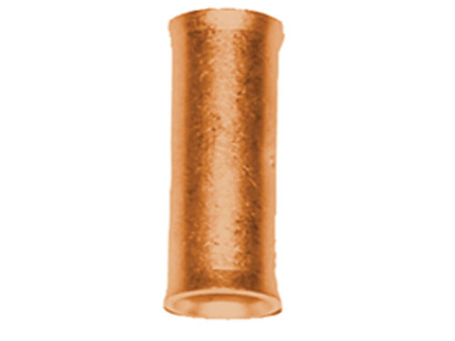 Copper Uninsulated Butt Connector 4 Gauge  Package of 25