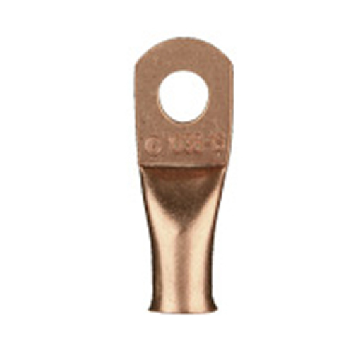 Copper Uninsulated Ring Terminal 4 Gauge 5/16 inch