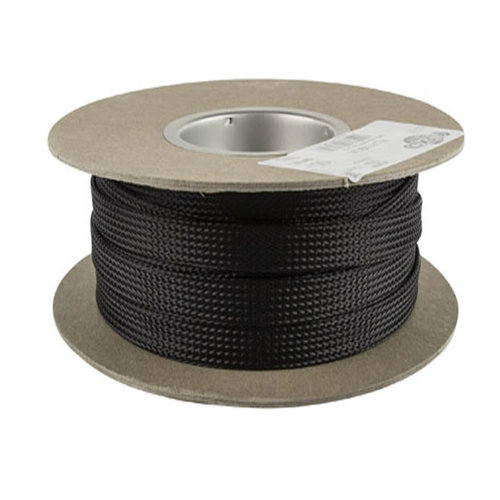 1/4in Expandable Sleeving Black - 200ft