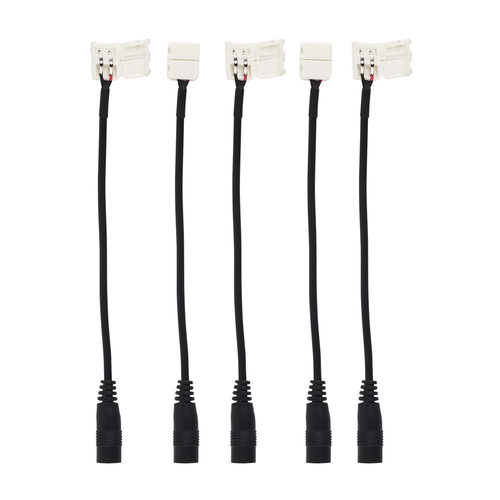 DC Female Quick Connect for 5050 LEDs - 5-Pack