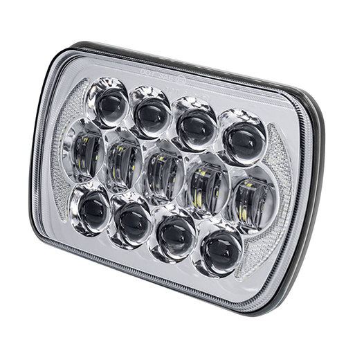 LED Light with Silver Face - 5"x7", 17 LED