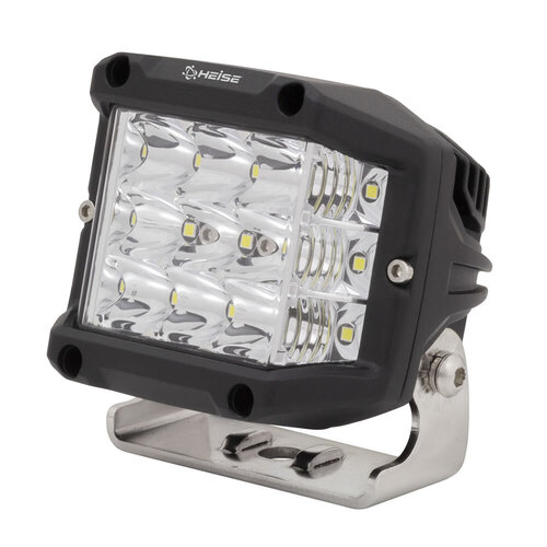 High Output Cube Light - 4 Inch, 15 LED, 2-Pack with Harness