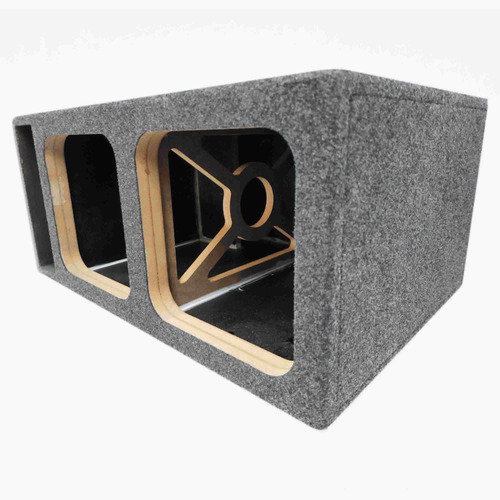 Speaker Enclosure - Carpet Dual 8" Ported Square Woofer Hole @32Hz