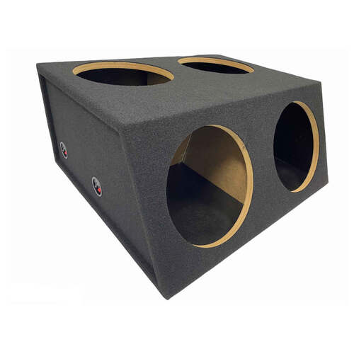 Speaker Enclosure - Carpet Quad 15" Sealed Angle Front Baffle